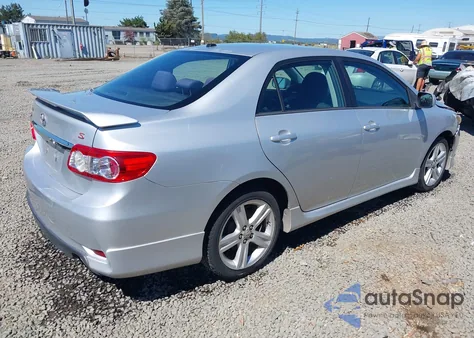 2013 Toyota Corolla S from USA, damaged, VIN 5YFBU4EE3DP100646
